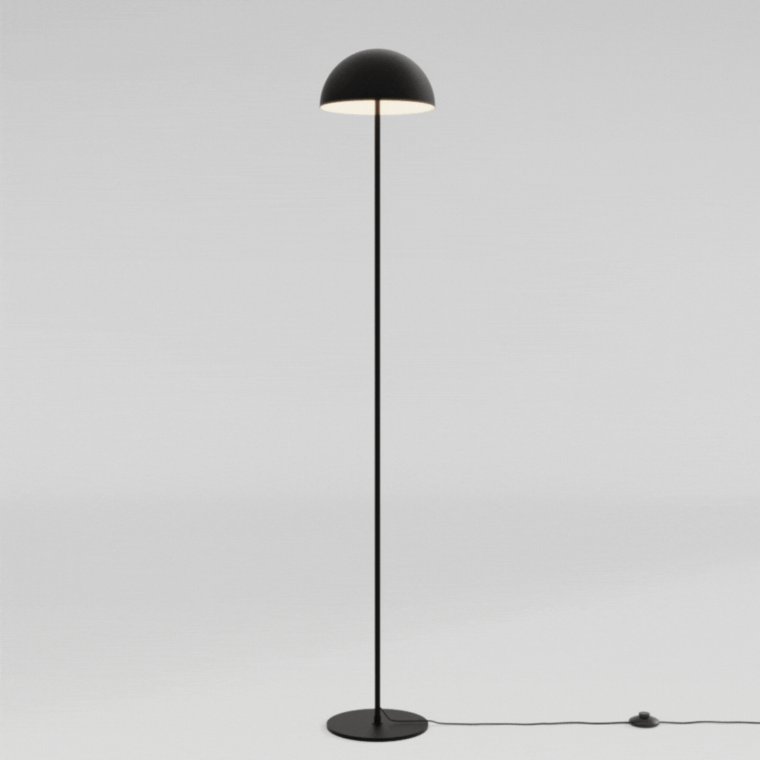 Coluna de Iluminação Golden Art Sfera em Latão com Cúpula Ø25cm e 2 Lâmpadas G9 150cm C800-25LT - Imagem 2