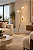 (Latão - Especiais) Coluna de Iluminação Golden Art TAQ Lum de Piso em Latão com 3 Focos GU10 141cm C2422-3LT - Imagem 2