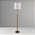 (Latão - Especiais) Coluna de Iluminação Golden Art Tayna Telescópica em Latão com Base Redonda Ajustável 140–180cm C223LT - Imagem 2