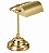 (Latão - Especiais) Luminária de Mesa Golden Art Calha 20 Reta em Latão com Lâmpada E27 35cm M044LT - Imagem 1