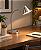 (Latão - Especias) Luminária Mesa Golden Art M699LT Millus com Haste Flexível Cromada Lâmpada G9 Altura Média 35cm - Imagem 3