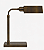 (Latão - Especiais) Luminária de Mesa Golden Art Vittoria Telescópica em Latão com Base Retangular e Lâmpada E27 Altura Ajustável 40–46cm M205LT - Imagem 2