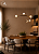 (Latão - Especiais) Lustre ARCO Modular 80cm Bolas Vidro 5 Soquetes G9 – Golden Art T8080LT - Imagem 2