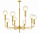 (Latão - Especiais) Lustre BANIS Golden Art T2803-8LT com 8 x G9 e Diâmetro de 60cm – - Imagem 1