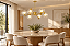 (Latão - Especiais) Lustre BRAID Golden Art T2802-6LT com 6 Lampadas G9 – Iluminação - Imagem 2