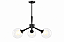 (Pintura) Lustre KOLL com 3 Soquetes G9 e Acabamento em – Golden Art T2805-3PI - Imagem 3