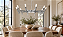 (Latão - Especiais) Lustre Golden Art Montana 10 Braços T1072-10LT Ø70cm 10xG9 - Imagem 5