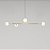 Lustre QUATTRO 100 Glass em Latão para Bolas de 15cm com 4 Soquetes E27 – Golden Art T44100VLT - Imagem 7