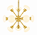 (Latão - Especiais) Lustre ROID Golden Art T2801-12LT 12 Soquetes G9 e Altura Regulável – Golden Art T2801-12LT - Imagem 1