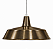 (Latão - Especiais) Pendente ARMAZÉM Ø 37cm Golden Art T212LT em – Design Industrial - Imagem 1