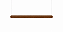 Pendente BARRA LINEAR Tubo LED T8 120 cm em Madeira – Golden Art T620-130MD - Imagem 1