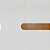 Pendente BARRA LINEAR Tubo LED T8 60 cm em Madeira – Golden Art T620-70MD - Imagem 5