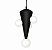 Pendente Cacto com 3 Bolas de 8cm e 1 Bola de 10cm com Soquetes G9 – Golden Art Iluminação Decorativa T1008PI - Imagem 1