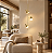 (Latão - Especiais) Pendente Escriba Golden Art T1810V-3LT Vertical com 3 Soquetes E27 em – Iluminação Decorativa - Imagem 2
