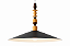 Pendente MEMPHIS 50cm em Madeira com Soquete E27 – Golden Art Iluminação T2455PI - Imagem 1