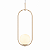 (Pintura) Pendente Moon E27 – Golden Art Iluminação Decorativa T2002PI - Imagem 1
