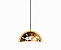 (Latão - Especiais) Pendente SFERA Ø30cm Golden Art T800-30LT com Cúpula em Latão – - Imagem 1