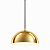 (Latão - Especiais) Pendente SFERA Ø35cm Golden Art T800-35LT com Cúpula em Latão – - Imagem 1