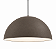 Pendente SFERA Ø60cm Golden Art T800-60PI Pintura com Cúpula em Alumínio – - Imagem 1