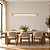 (Latão - Especiais) Pendente Slim para Tubo LED 120cm em – Golden Art Iluminação Decorativa T1900-120LT - Imagem 1