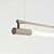 Pendente Slim para Tubo LED 120cm em Latão – Golden Art Iluminação Decorativa T1900-120LT - Imagem 2