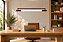 (Pintura) Pendente Slim para Tubo LED 60cm em – Golden Art Iluminação Decorativa T1900-60PI - Imagem 2