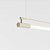 Pendente Slim para Tubo LED 60cm em Pintura – Golden Art Iluminação Decorativa T1900-60PI - Imagem 2
