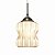 Pendente SOLLY com Vidro Branco e 1 Soquete G9 – Golden Art Iluminação T10048BR - Imagem 1