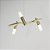 Pendente TAQ de Teto 80cm com 3 Focos GU10 em Latão – Golden Art T2422-3LT - Imagem 1