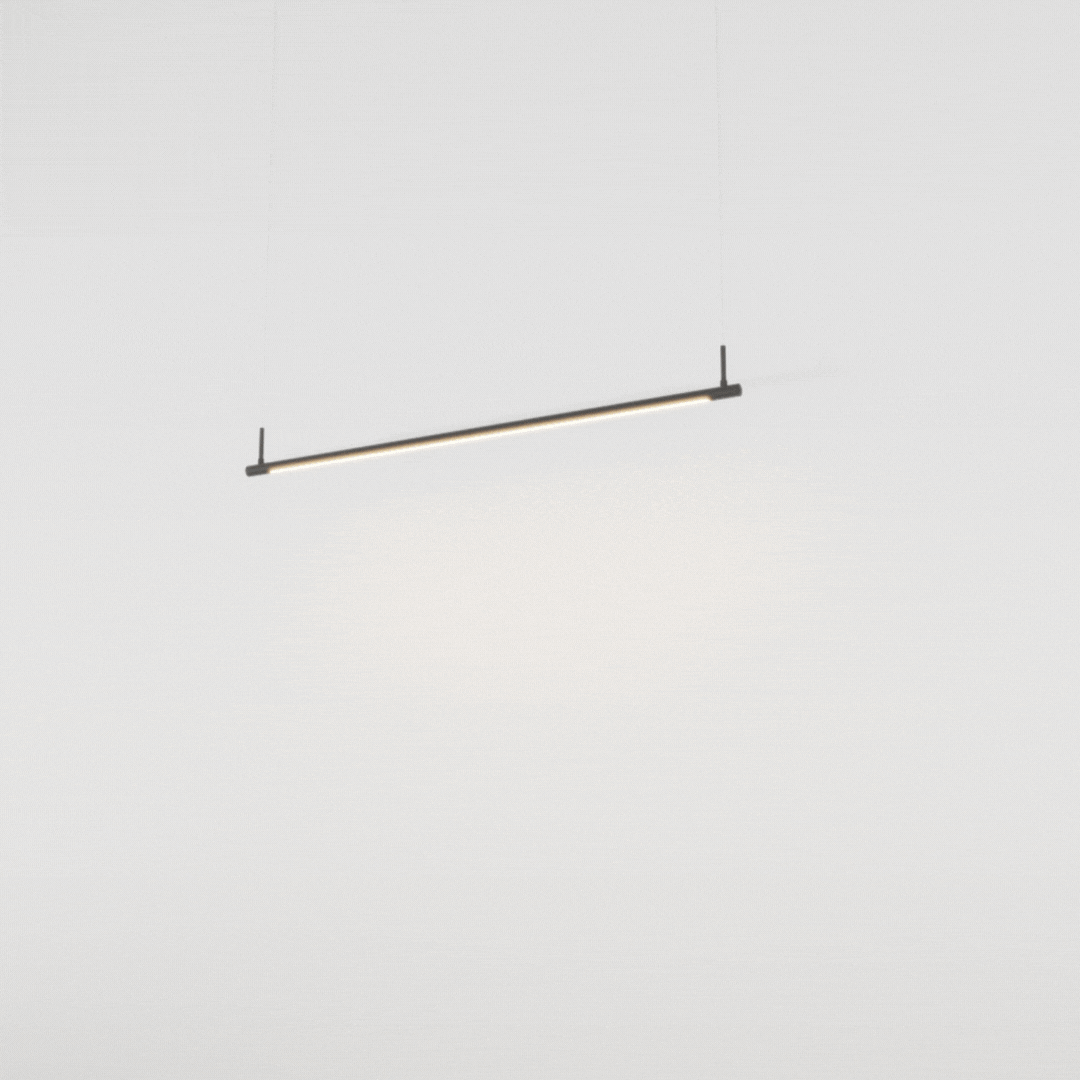(Pintura) Pendente TIZZO Tubular 120cm com LED – Golden Art Iluminação T7812PI - Imagem 6