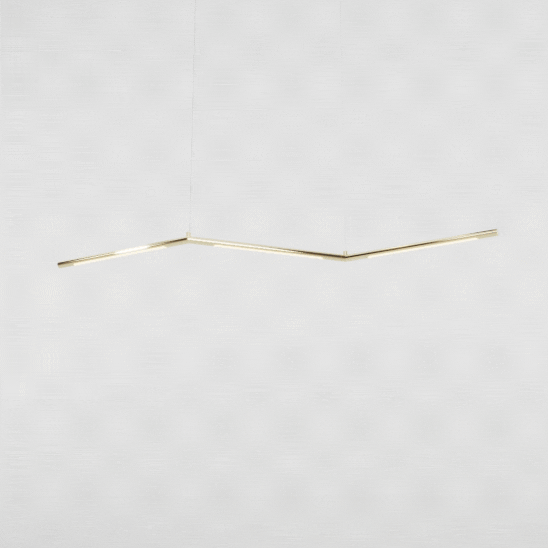 Pendente ZEIZ com LED 15W 2700K em Latão – Golden Art Iluminação T2840PI - Imagem 7