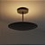 Plafon Golden Art T115-35PI BACIA Ø 35 cm Pintura – Design Moderno - Imagem 8