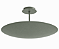 Plafon Golden Art T115-50PI BACIA Ø 50 cm Pintura – Design Moderno - Imagem 1