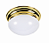 (Latão) Plafon COLONIAL Ø 23 cm em – Design Clássico Golden Art T151LT - Imagem 1
