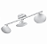 (Latão - Especiais) Plafon MOVIMENTA Golden Art T917-15-3LT Barra com 3 Difusores Ø 15 cm em – - Imagem 1