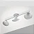 Plafon MOVIMENTA Barra com 3 Difusores Ø 15 cm Pintura – Golden Art T917-15-3PI - Imagem 1