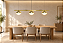 (Latão - Especiais) Pendente Avelã LED com 3 Pontos de Luz 3W em – Golden Art Iluminação Decorativa T1800-3LT LED - Imagem 2