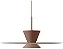 Pendente Tule Ø50cm x 25cm – 1x MR16 | Usina Design Iluminação 25120 - Imagem 4