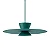 Pendente Tule Ø60cm x 25cm – 1x MR16 | Usina Design Iluminação 25120-60 - Imagem 3