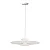 Pendente Tule Ø60cm x 25cm – 1x MR16 | Usina Design Iluminação 25120-60 - Imagem 2