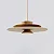 Pendente Tule Ø60cm x 25,4cm – 1x MR16 | Usina Design Iluminação 25121-60 - Imagem 2