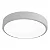 Plafon Luna LED Ø33cm – LED Integrado 24W 3000K | Usina Design Iluminação 19660-33LED3 - Imagem 1