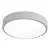 Plafon Luna LED Ø60cm – LED Integrado 64W 3000K | Usina Design Iluminação 19660-60LED3 - Imagem 1