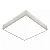 Plafon Mold LED 27x27cm – LED Integrado 24W 3000K | Usina Design Iluminação 19710-27LED3 - Imagem 1