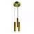 Pendente Cross LED Ø2,8cm x 15,4cm – Cabo Eletrificado – LED Integrado 5W 4000K | Usina Design Iluminação 19742-1LED4 - Imagem 1