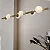 Pendente Aivi LED 100cm – LED Integrado 30W 3000K | Usina Design Iluminação 19750-6LED3 - Imagem 1