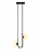 Pendente Ares LED 32cm – LED Integrado 10W 4000K | Usina Design Iluminação 19755-2LED4 - Imagem 1