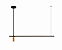Pendente Let LED 1 Foco 119,6cm – LED Integrado 32W 4000K | Usina Design Iluminação 19771-1200LED4 - Imagem 1
