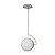 Plafon Allen E27 24,6cm | Usina Design Iluminação 25002-20 - Imagem 2