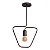 Plafon Lira E27 51,5cm | Usina Design Iluminação 25015-1 - Imagem 2